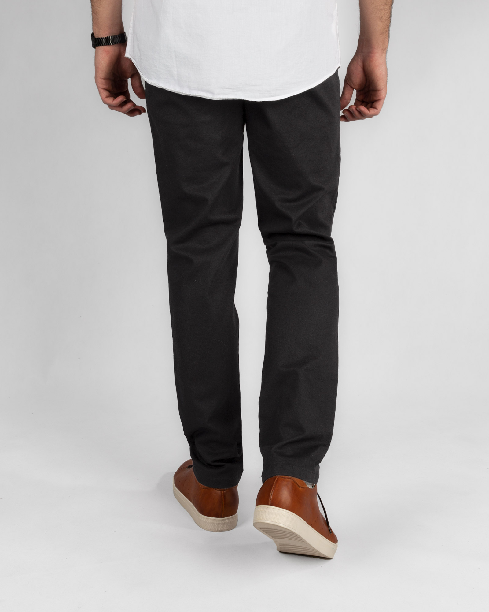 شلوار کتان مردانه VK990703- مشکی (7)