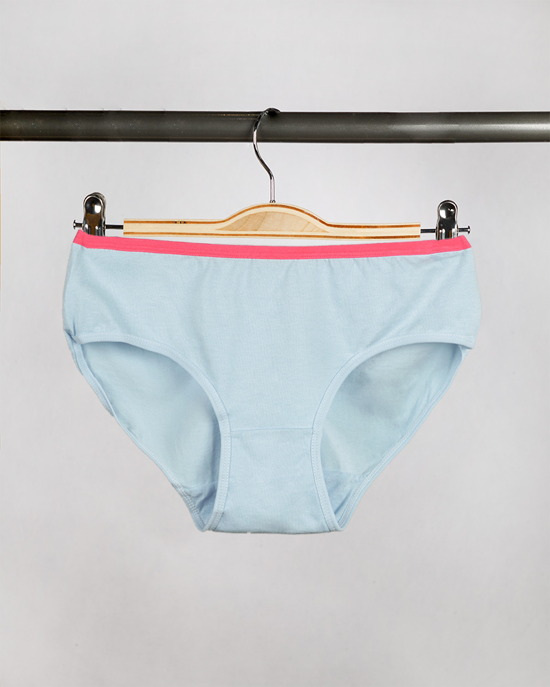 شورت زنانه W28-T4- آبی آسمانی (1)