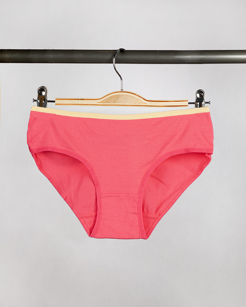 شورت زنانه W28-T4- صورتی تیره (4)