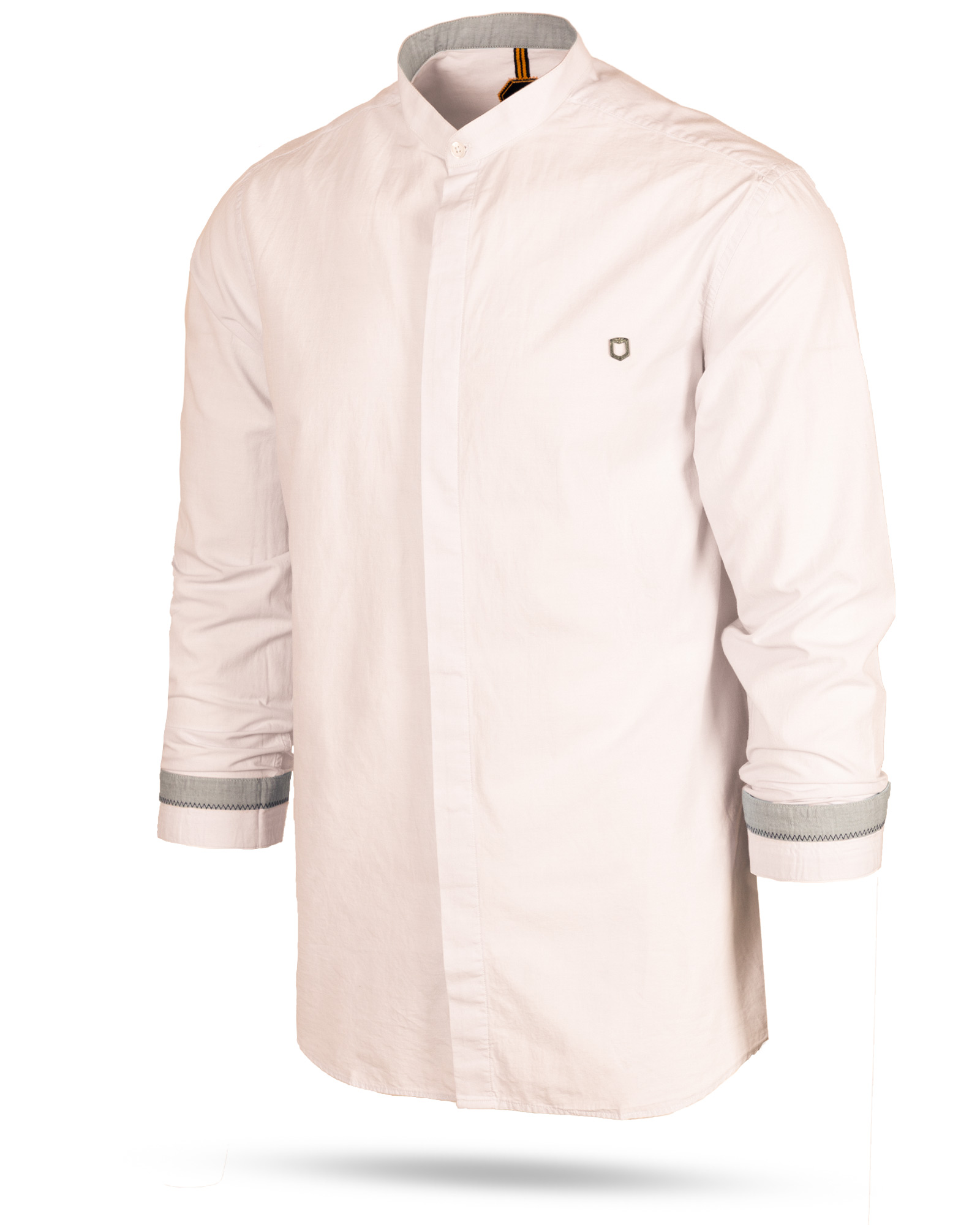 پیراهن نخی مردانه 1197- صورتی پاستیلی (9)