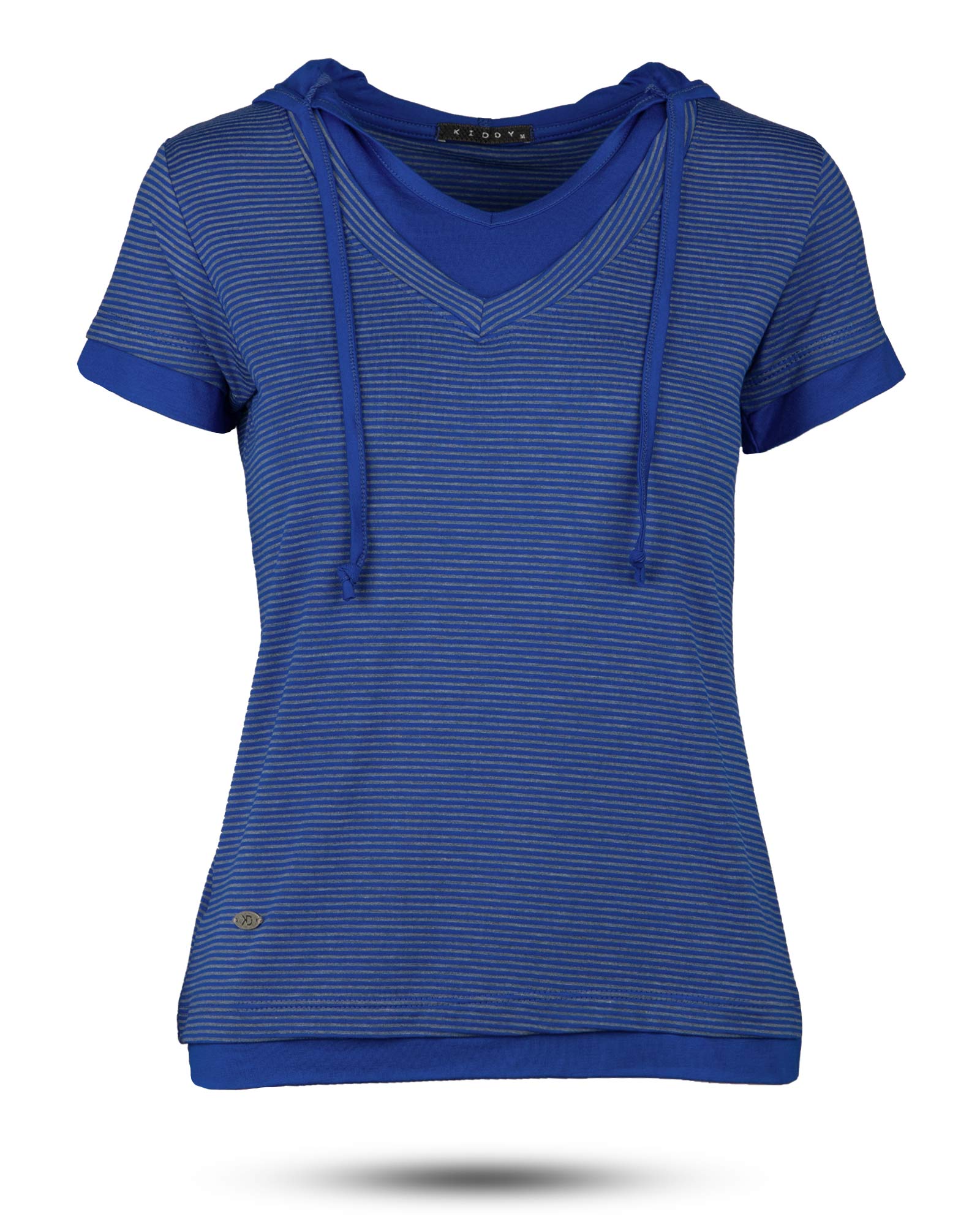 تیشرت زنانه 1295- آبی (1)