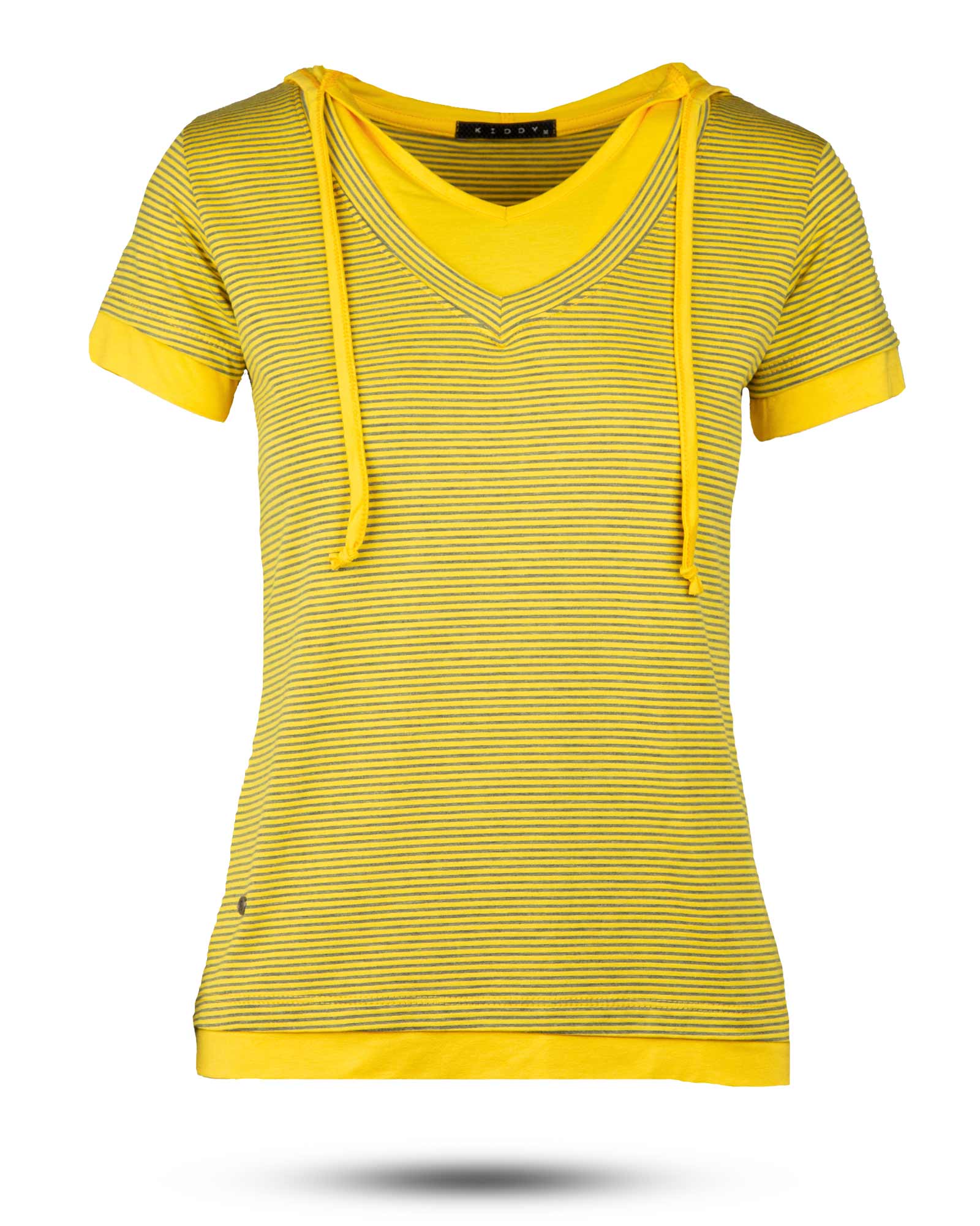 تیشرت زنانه 1295- زرد (1)