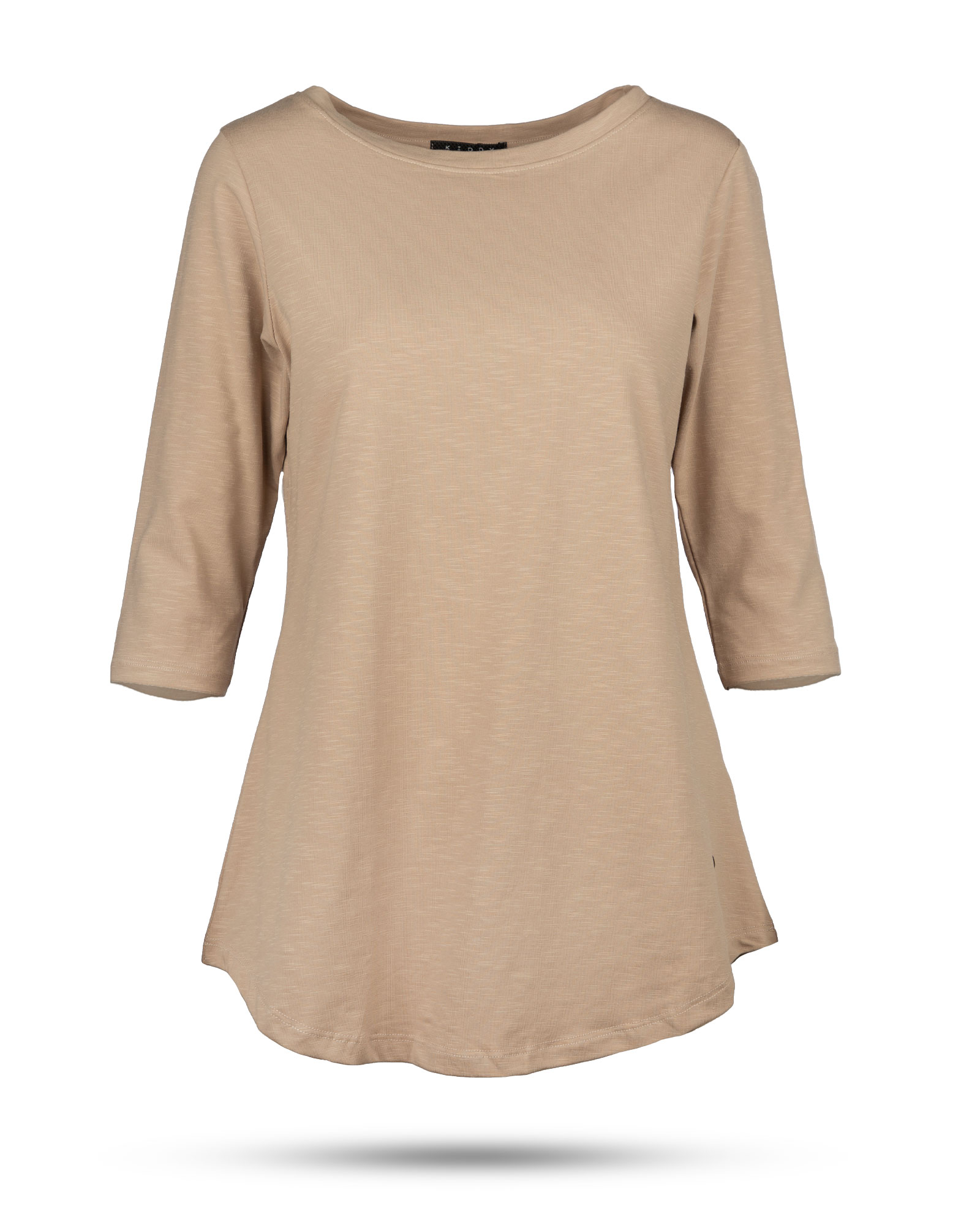 تیشرت زنانه 1306- خاکی (1)