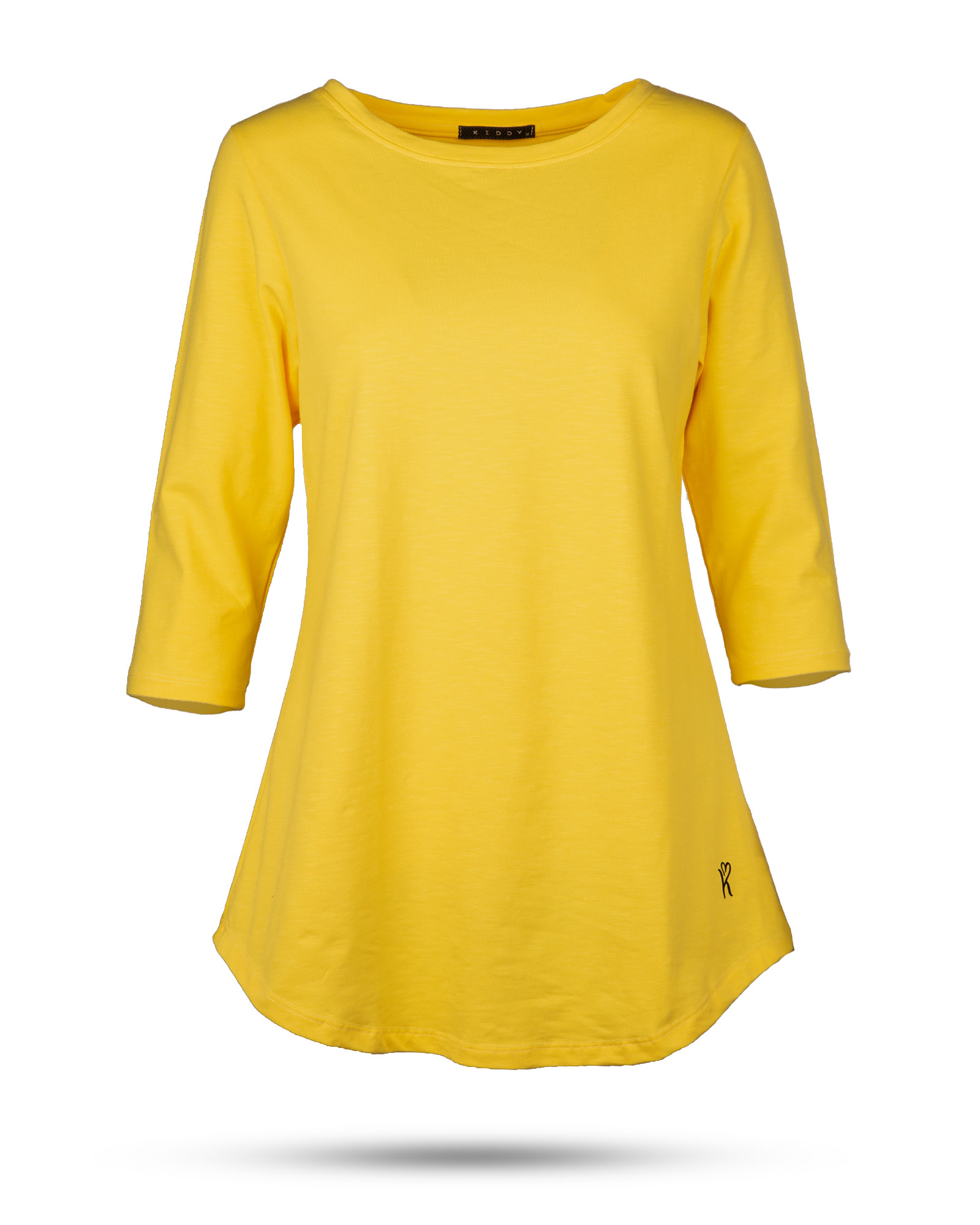 تیشرت زنانه 1306-زرد (1)