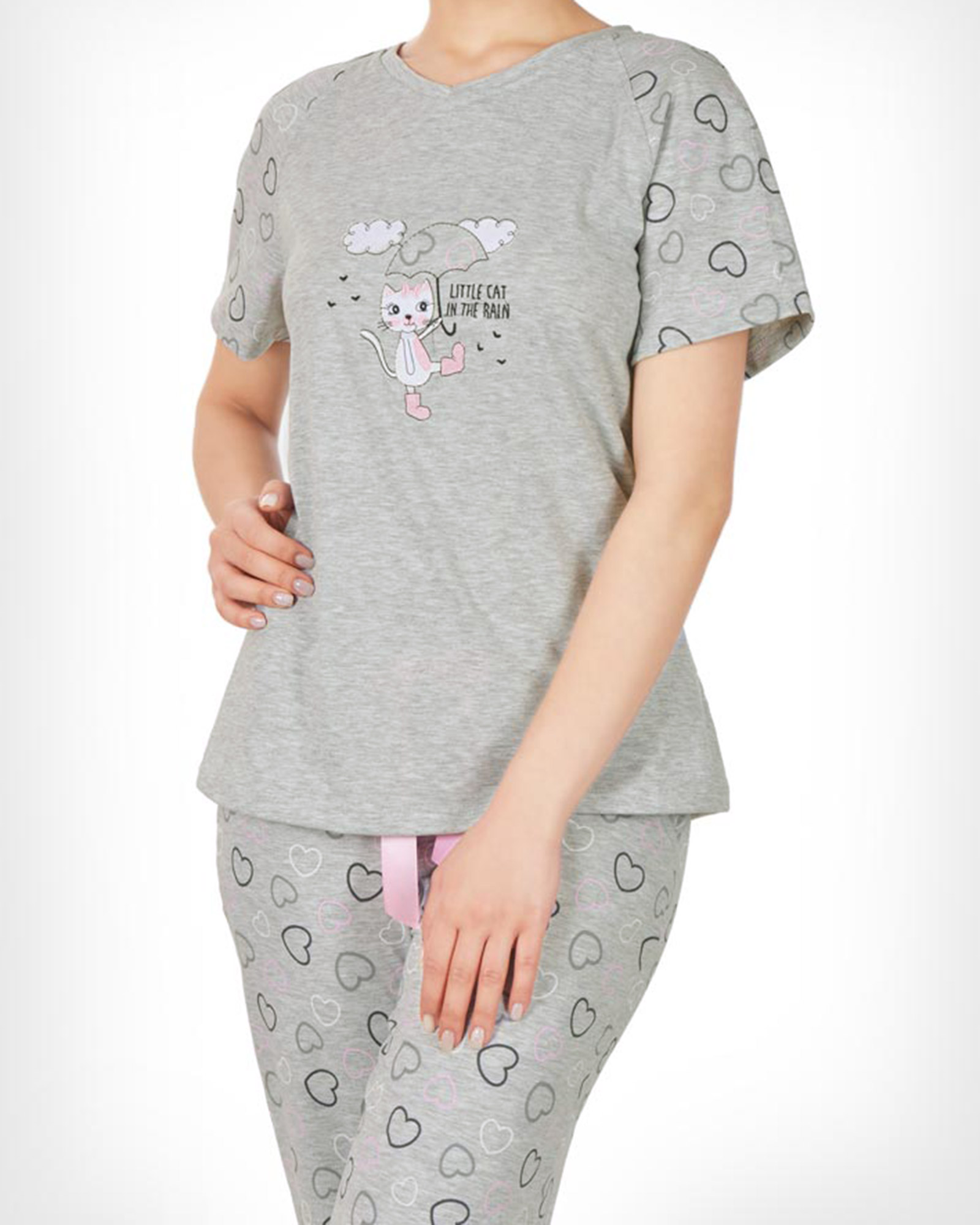 ست تیشرت و شلوار زنانه 0795 (6)