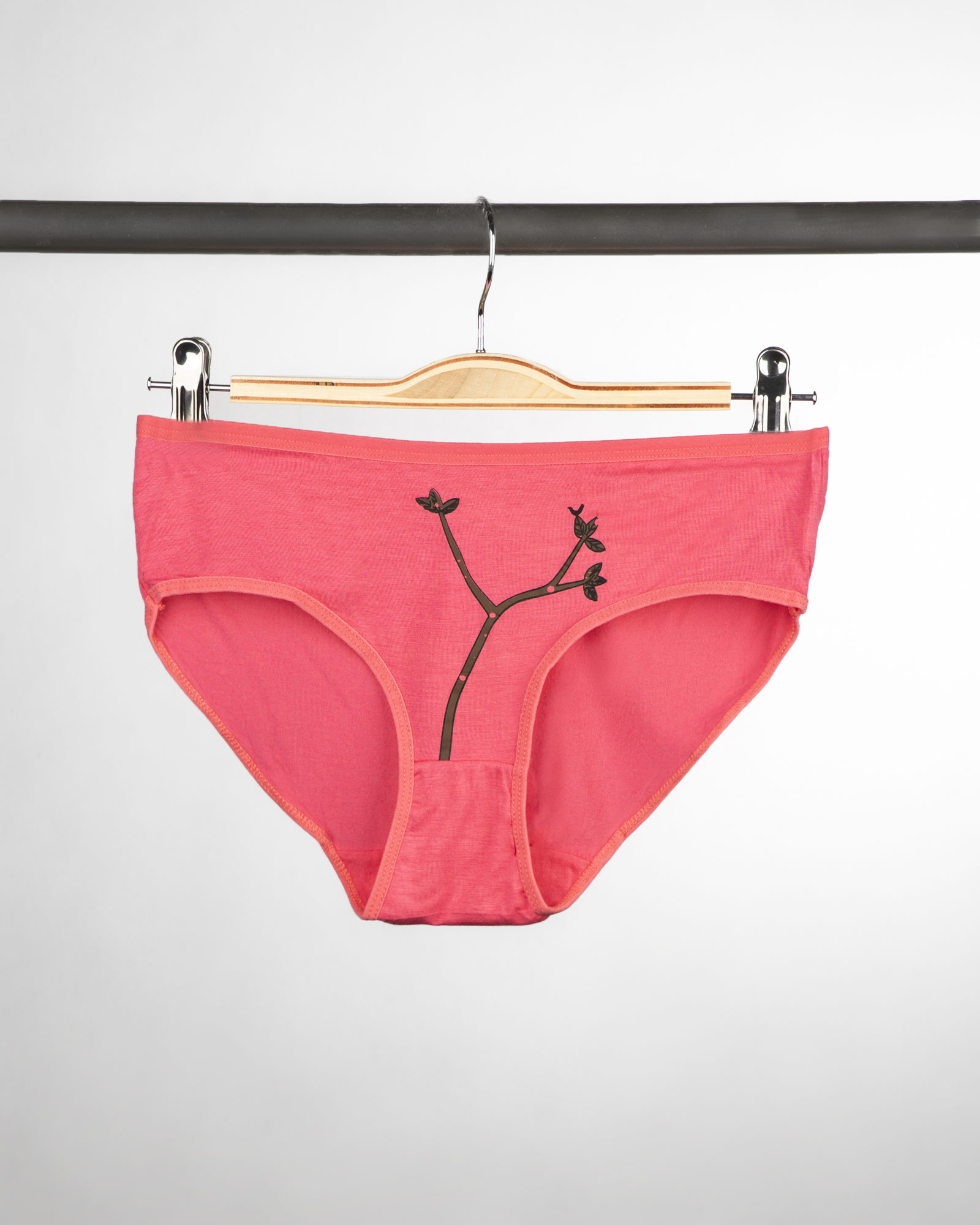 شورت زنانه W28-T10- صورتی تیره (2)