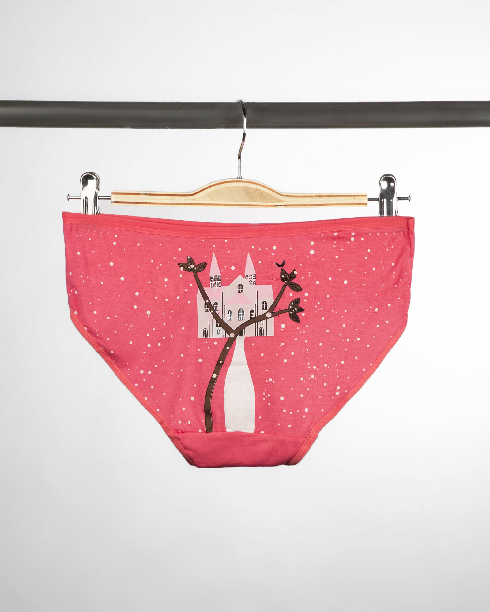 شورت زنانه W28-T10- صورتی تیره (3)