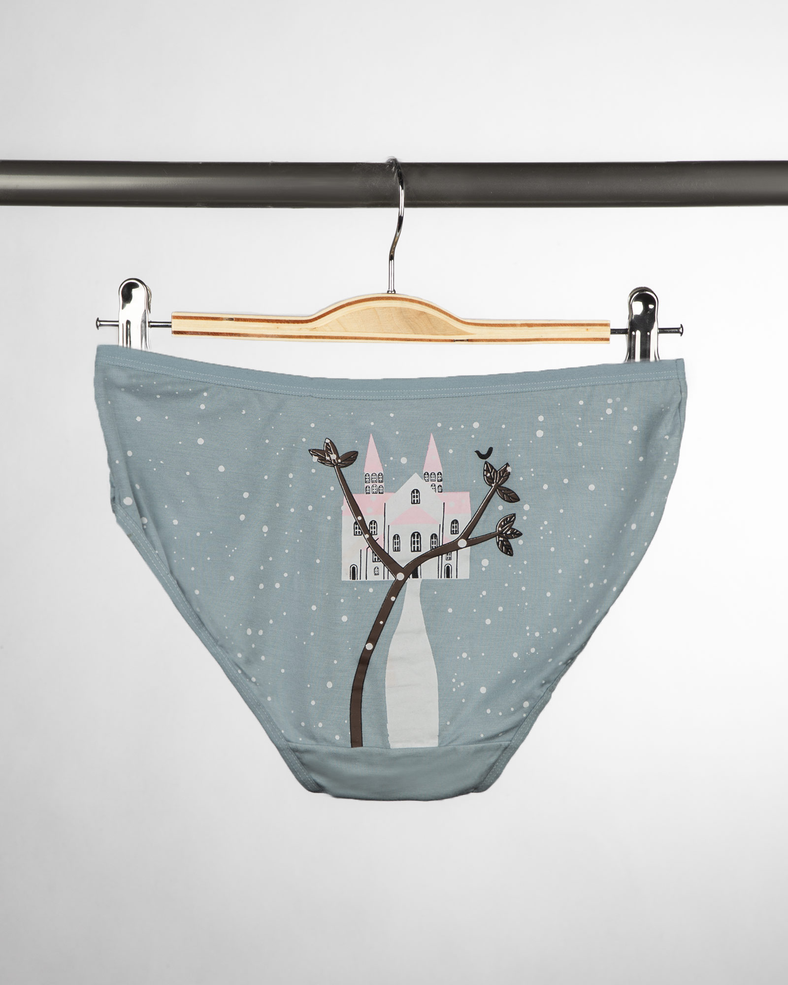 شورت زنانه W28-T10- طوسی کمرنگ (2)