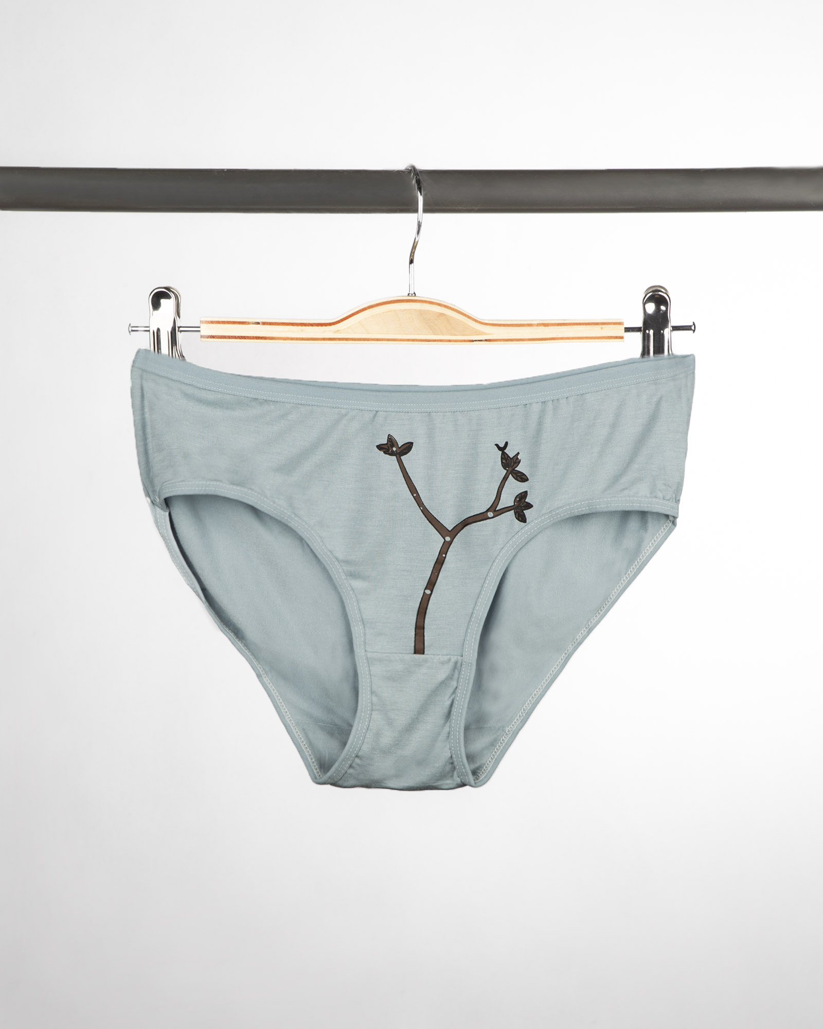 شورت زنانه W28-T10- طوسی کمرنگ (3)