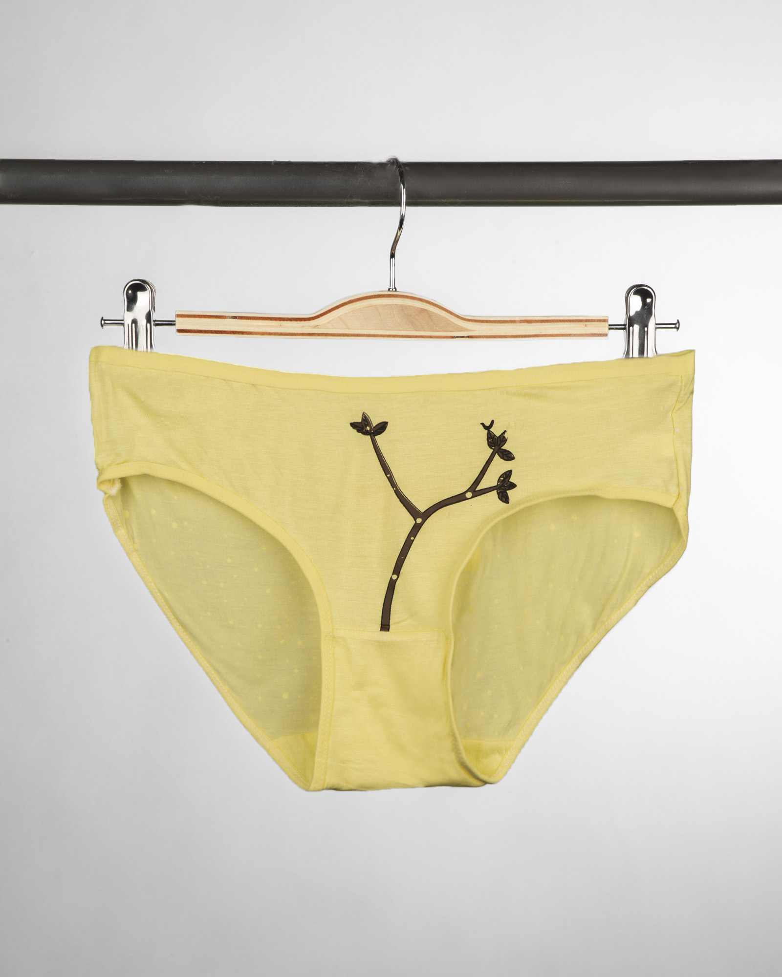 شورت زنانه W28-T10- لیمویی (3)