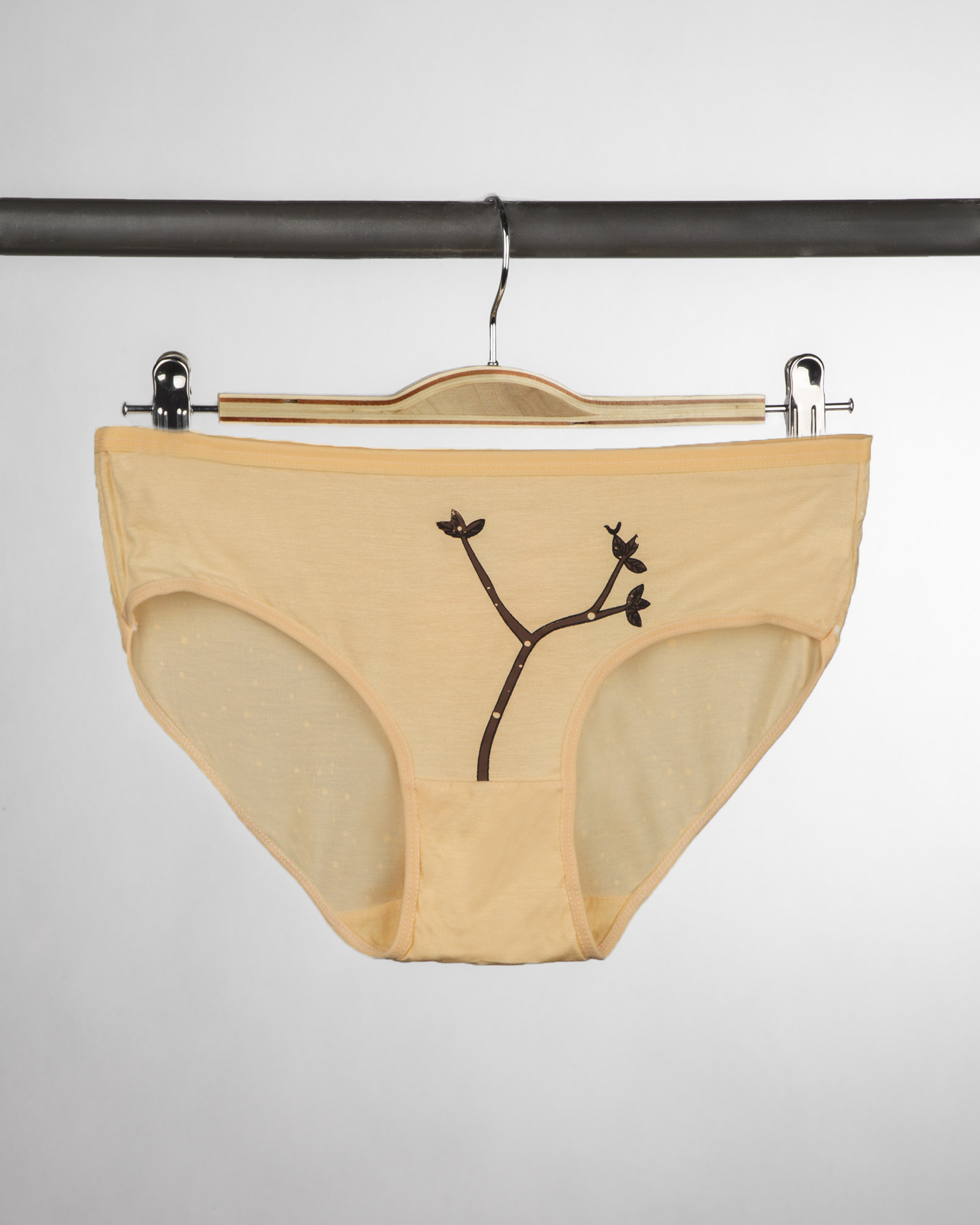 شورت زنانه W28-T10- نخودی (2)