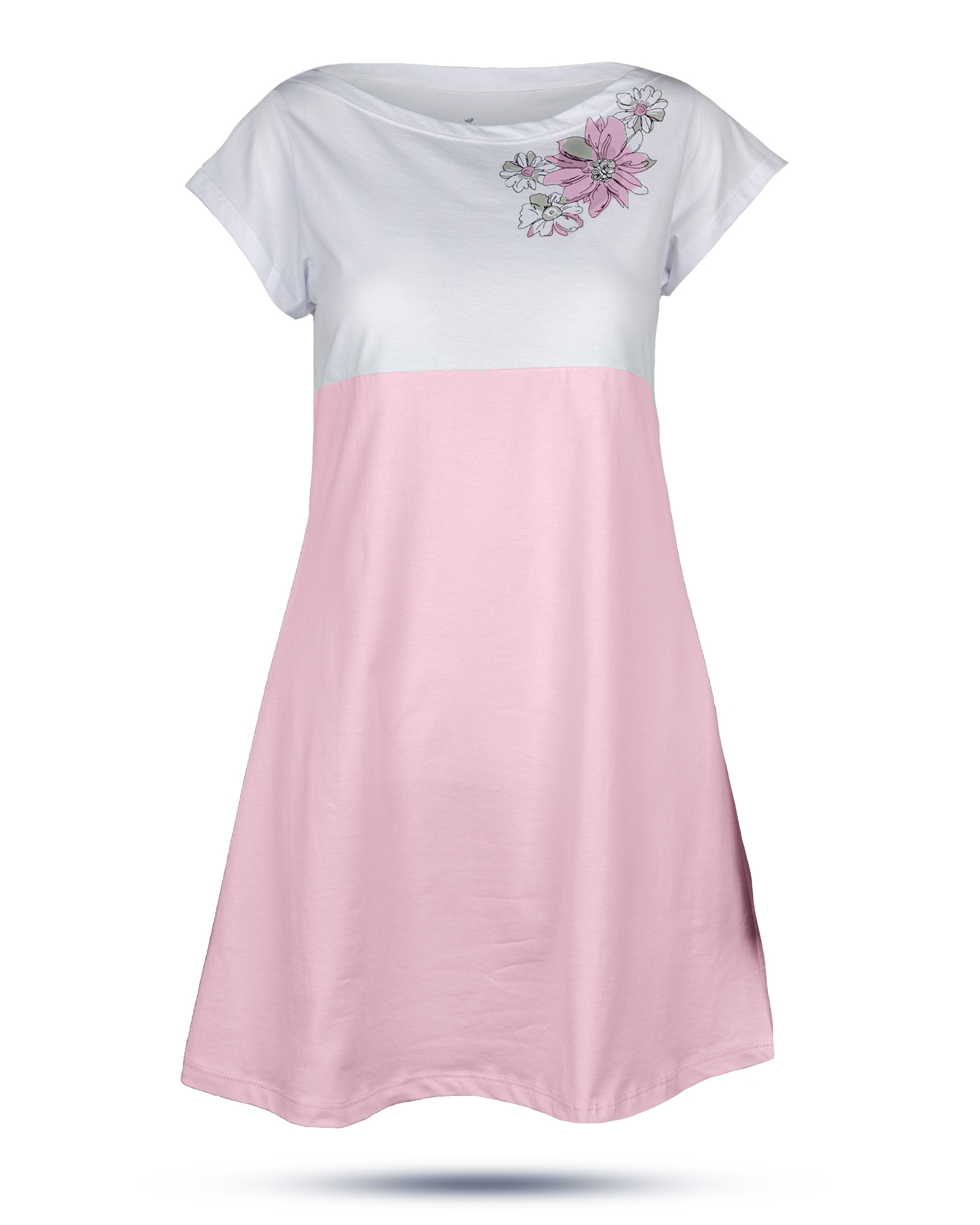 پیراهن زنانه 0797- صورتی (1)