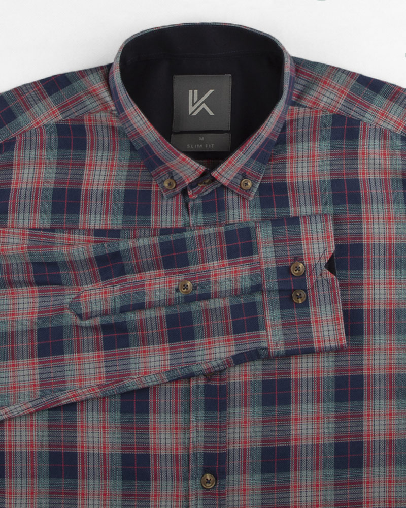 پیراهن چهارخانه RWVK188-T2