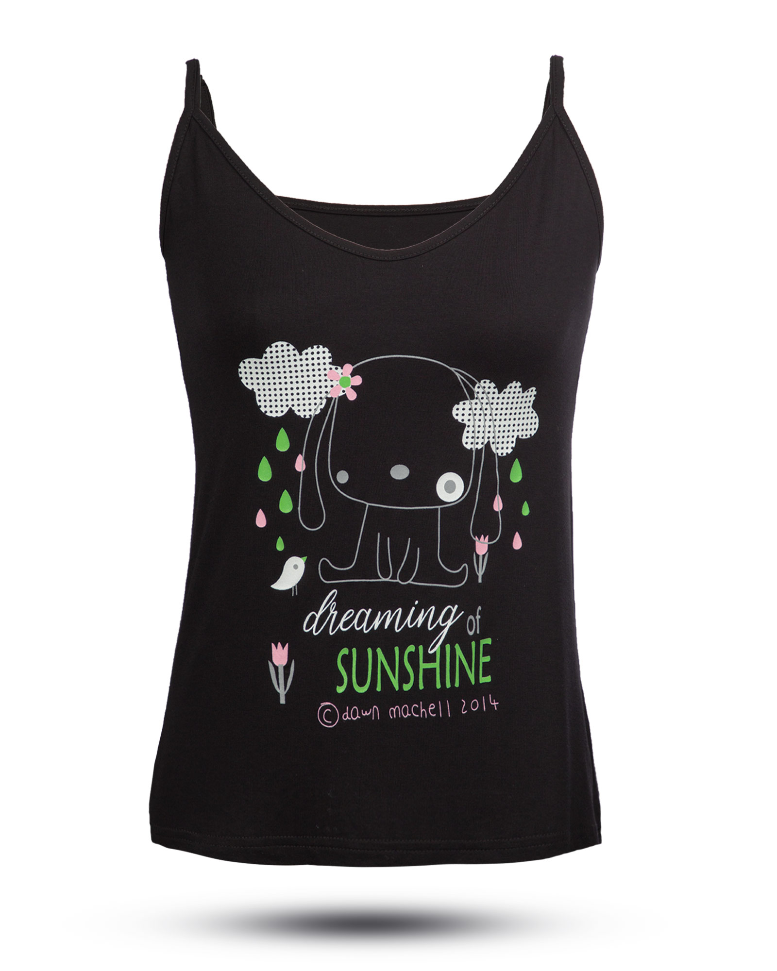 تاپ نخی زنانه 0699 - مشکی