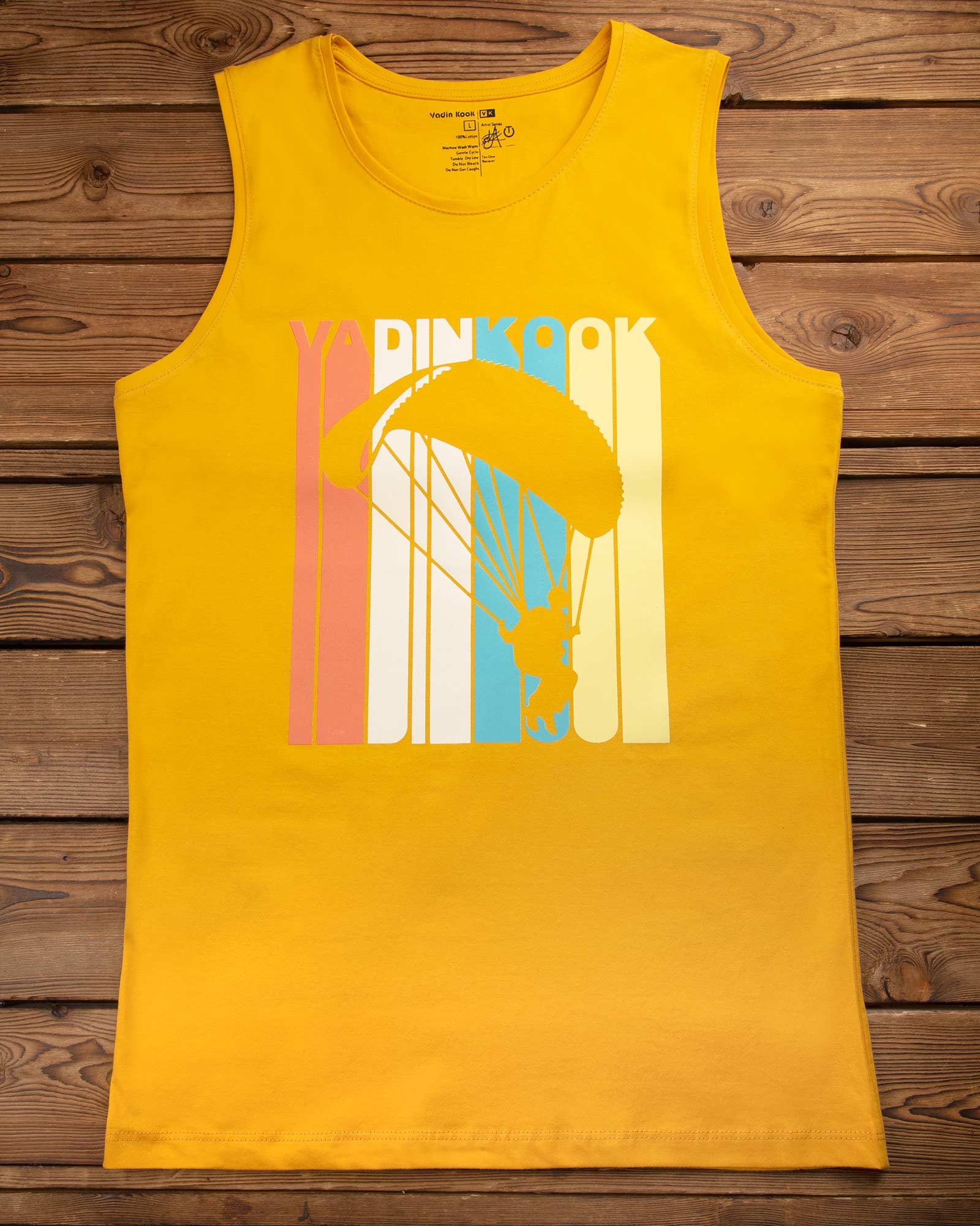 تاپ مردانه VKC135-T3- خردلی (1)