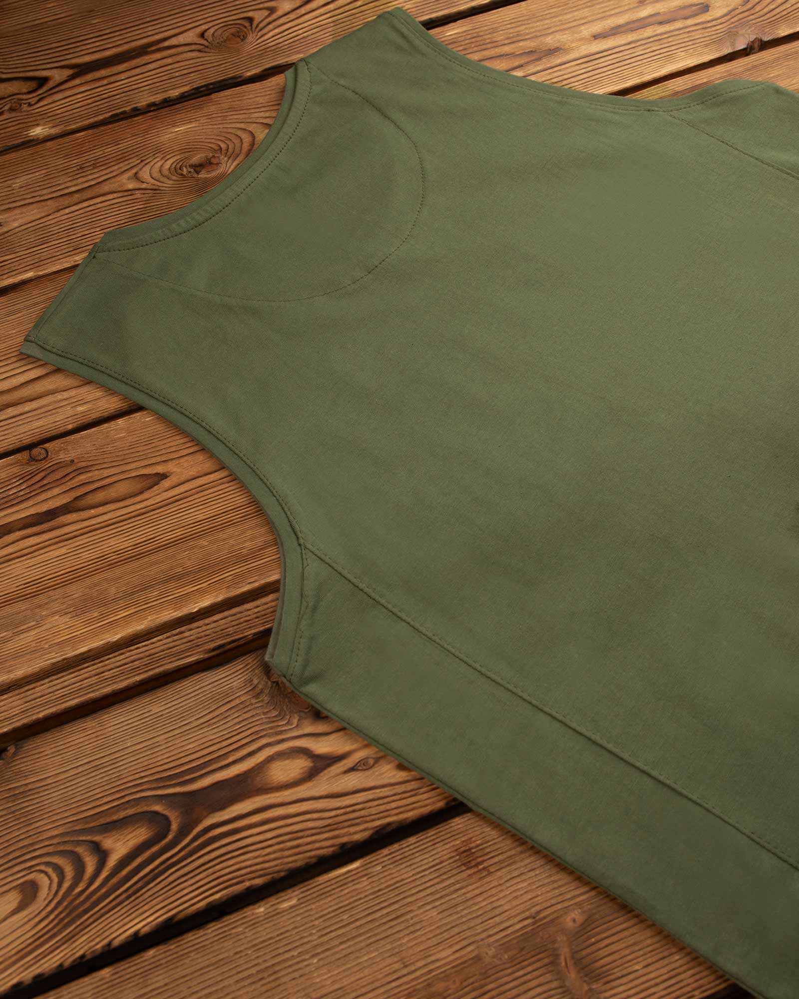 تاپ مردانه VKC135-T3- سبز ارتشی (3)