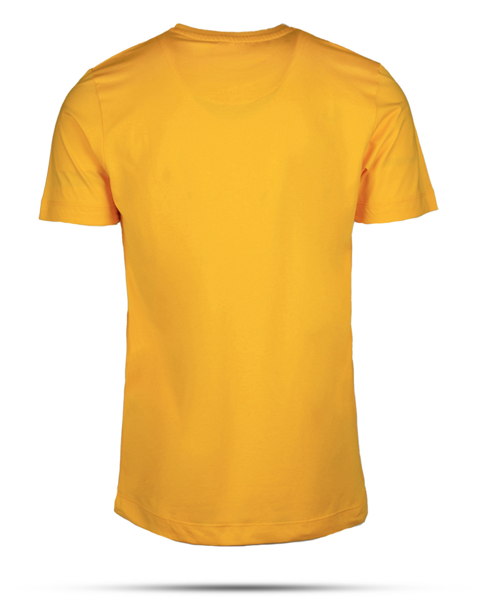 تیشرت نخی مردانه RVK198-T2- عسلی (2)