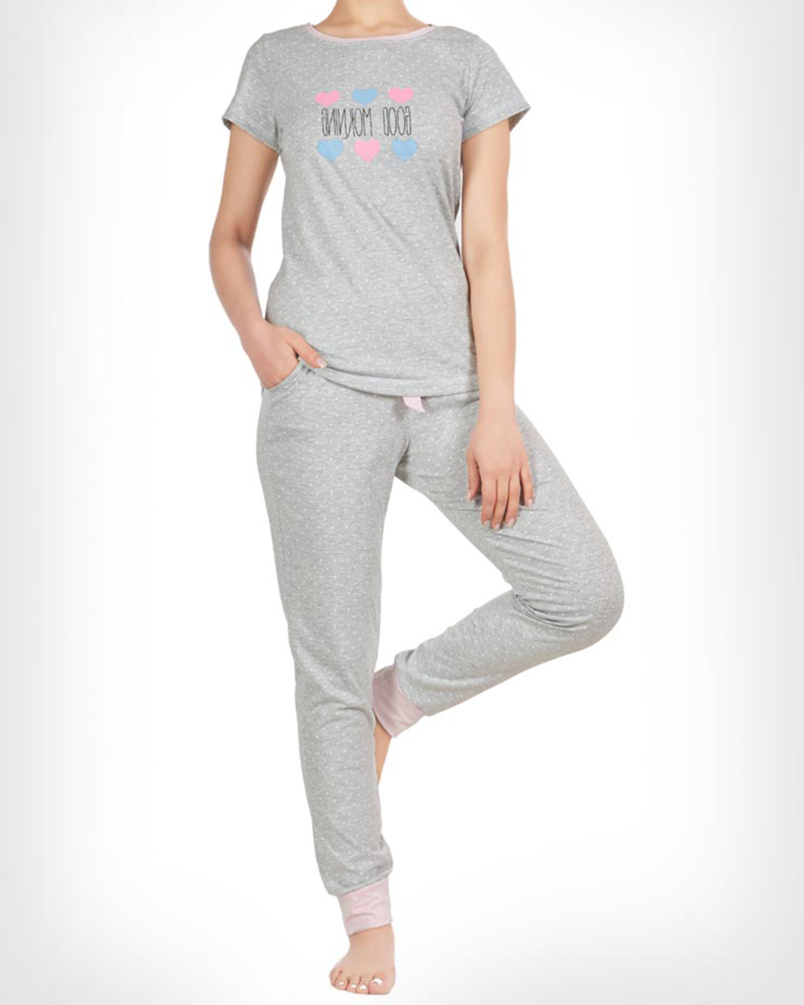 ست تیشرت و شلوار زنانه 0792 (5)