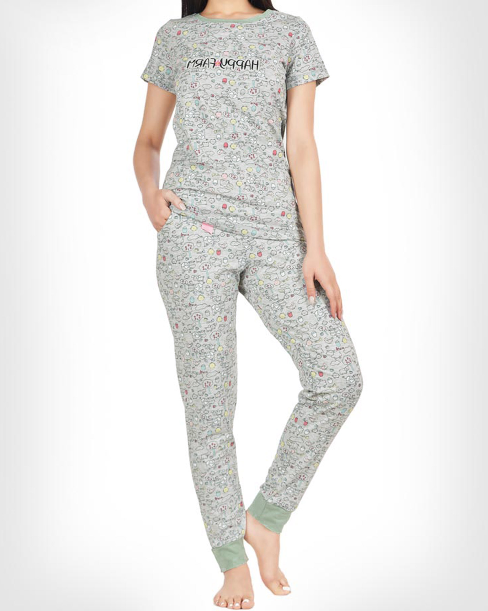 ست تیشرت و شلوار زنانه 0793 (5)