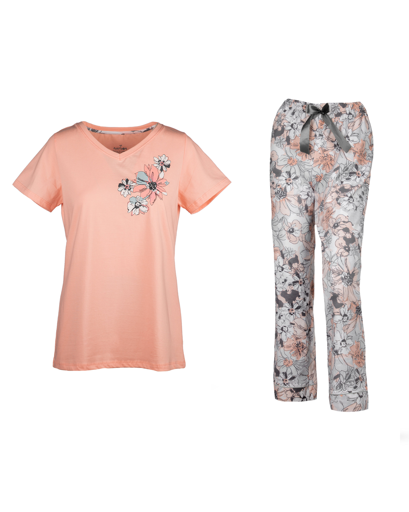 ست تیشرت و شلوار زنانه 0826 (2)