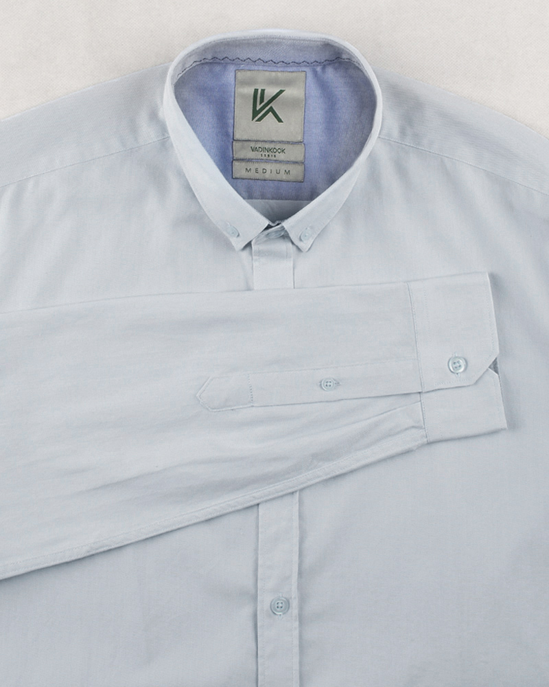 پیراهن مردانه 1020- آبی یخی (1)