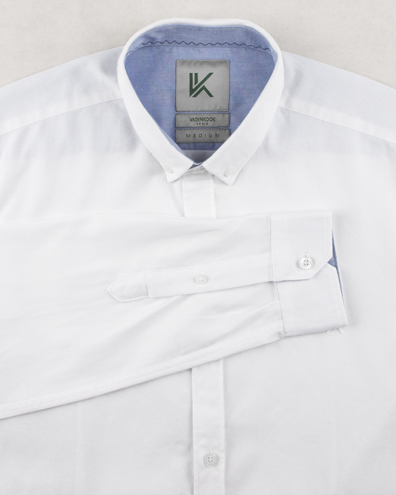 پیراهن مردانه 1020- سفید (3)