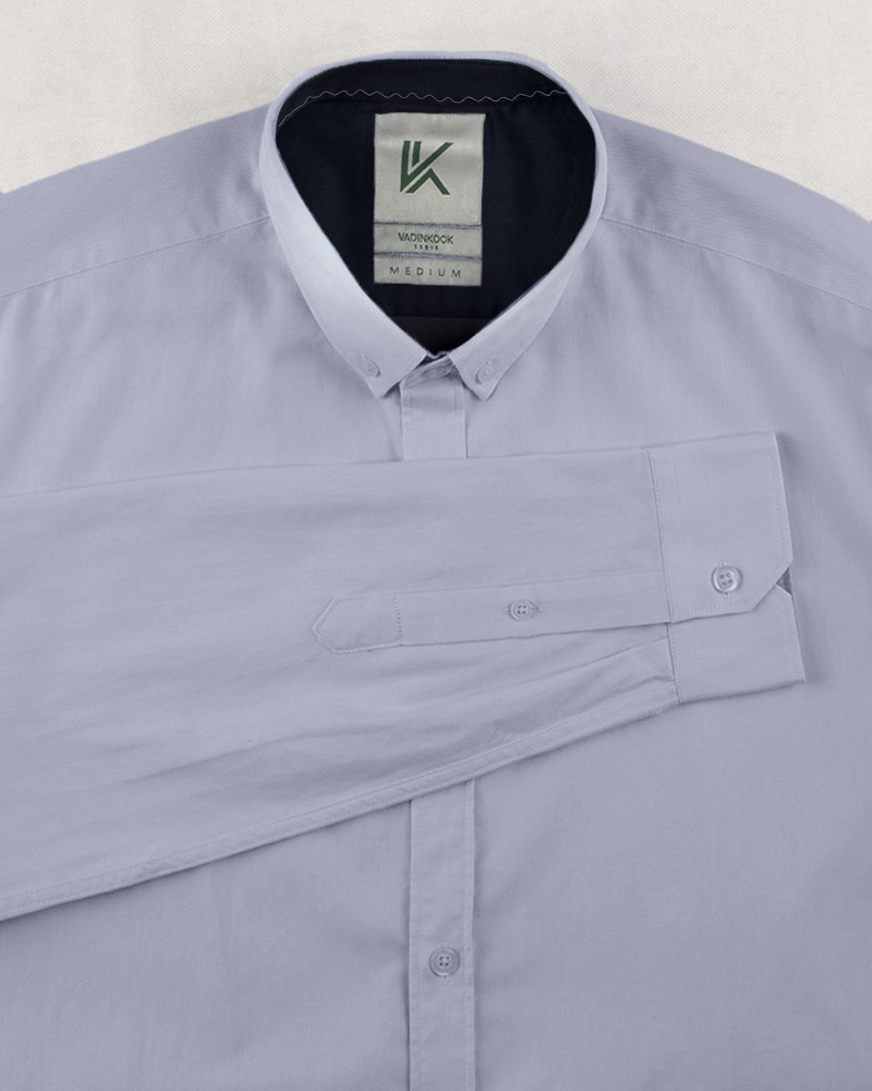 پیراهن مردانه 1020- یاسی روشن (1)