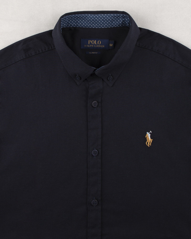 پیراهن مردانه 1141-T1- سرمه ای تیره (2)