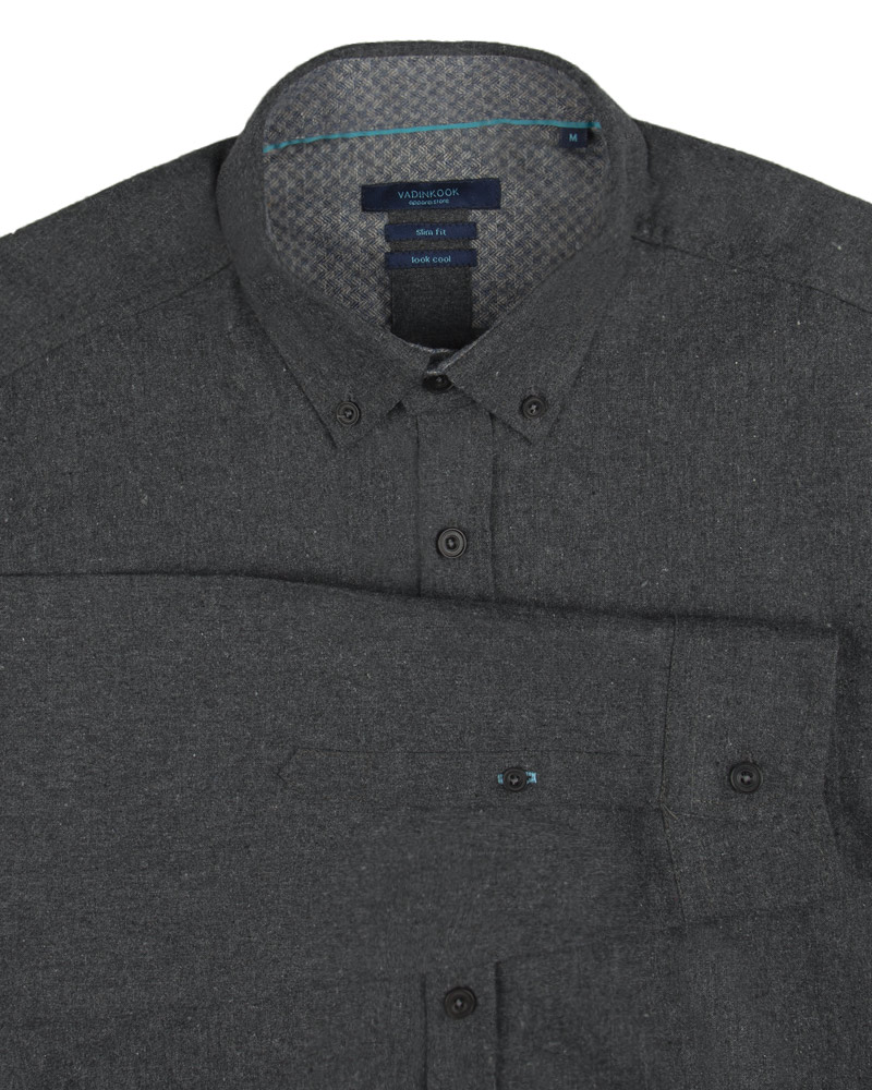 پیراهن مردانه VK9910- دودی (5)