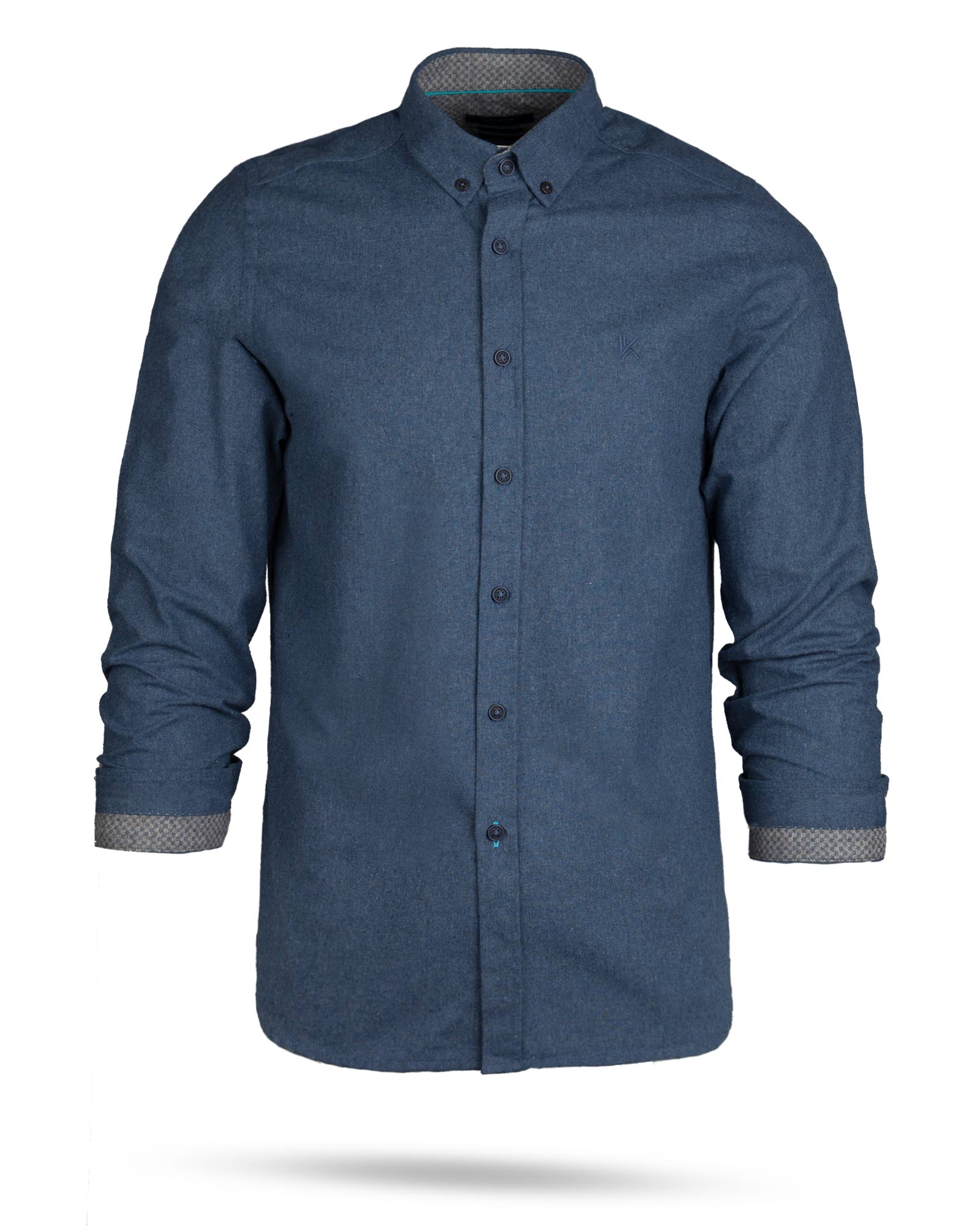 پیراهن مردانه VK9910- سربی (6)