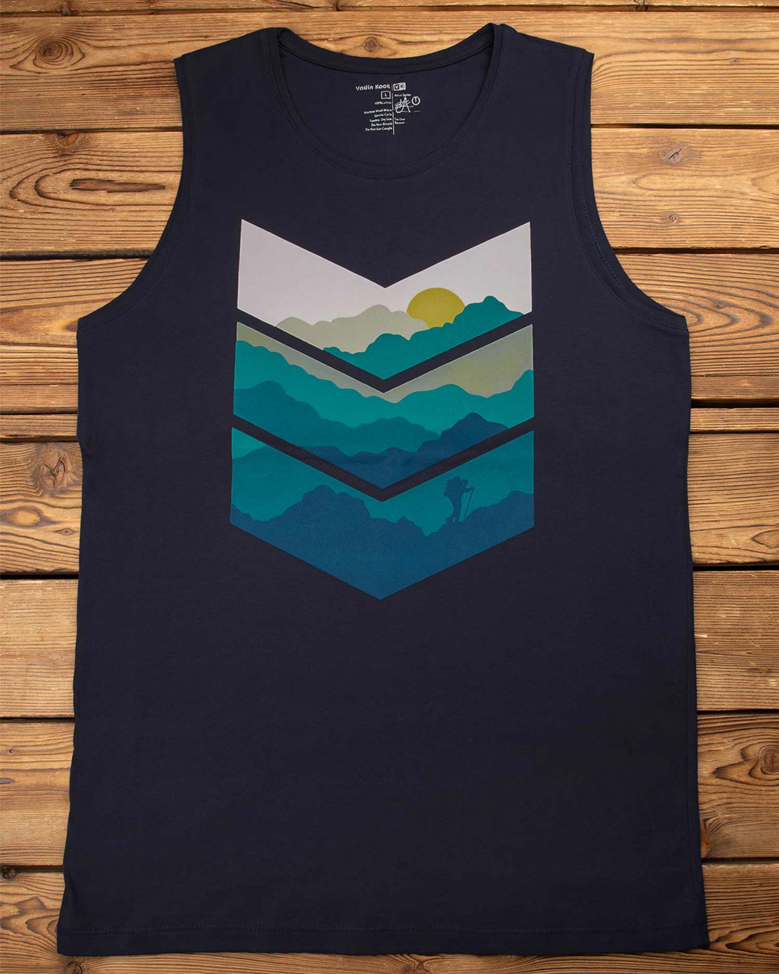 تاپ مردانه VKC135-T2- سرمه ای (1)