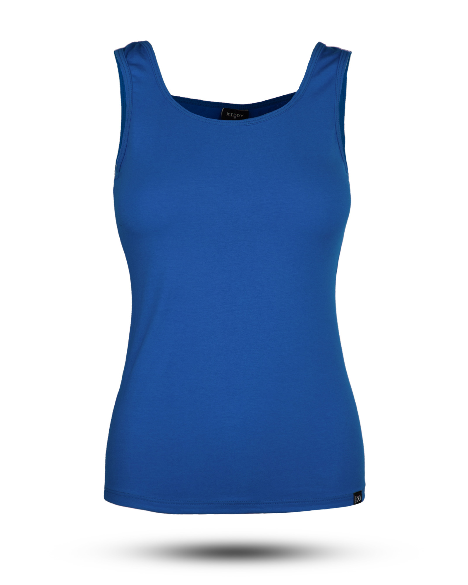 تاپ نخی زنانه 1355- آبی کاربنی (1)