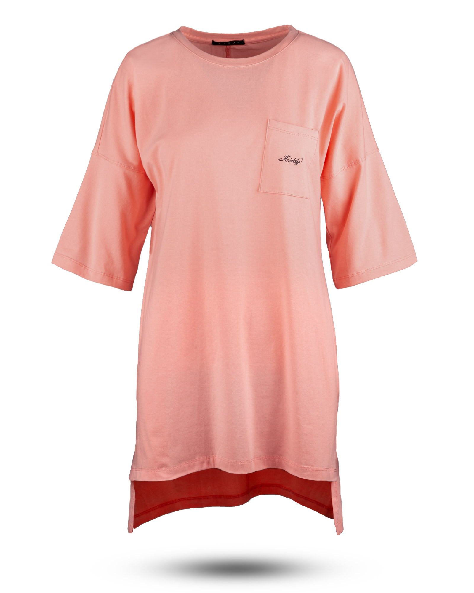 تونیک زنانه اورسایز 1334- صورتی (2)