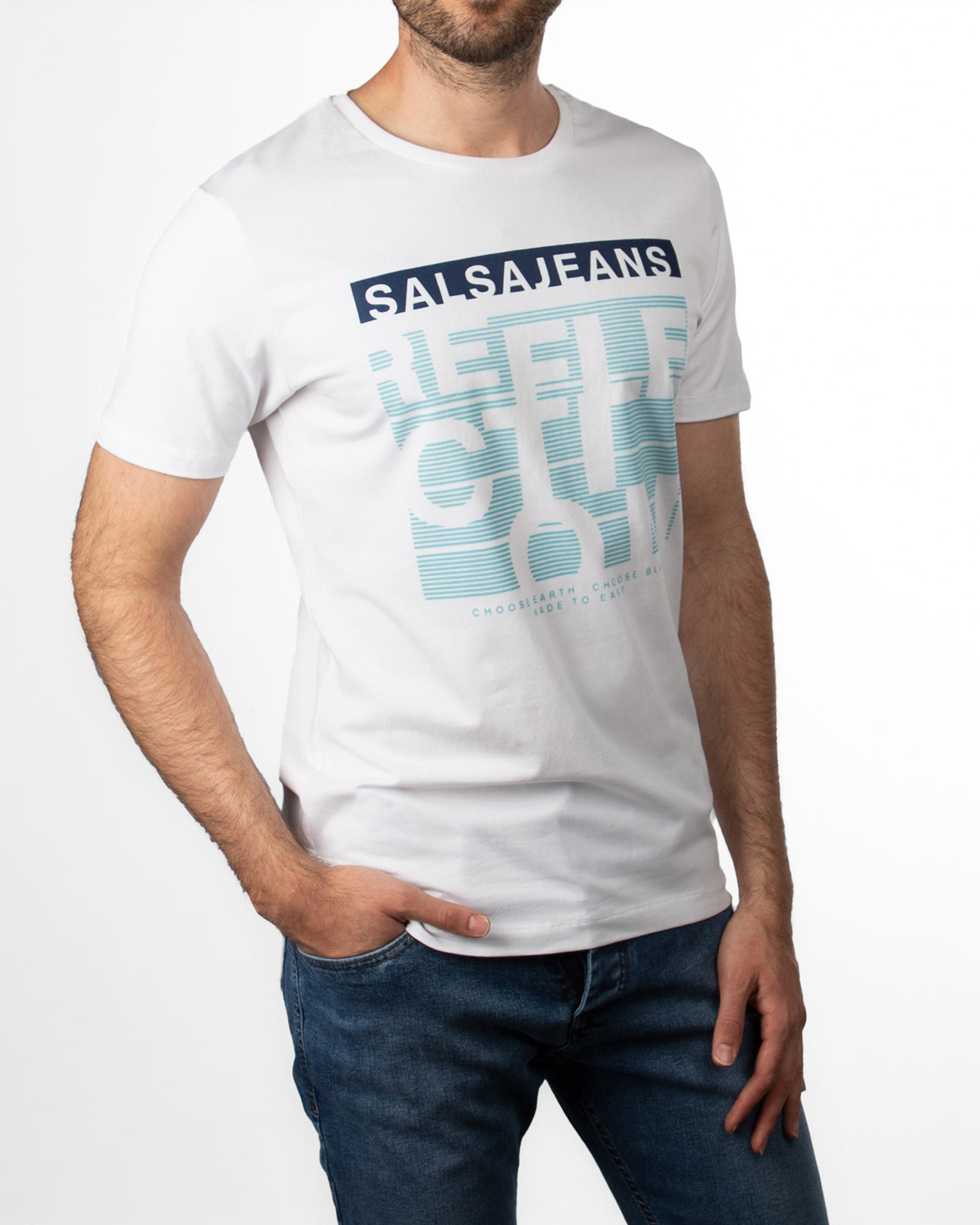 تیشرت مردانه R98-T7- سفید (3)