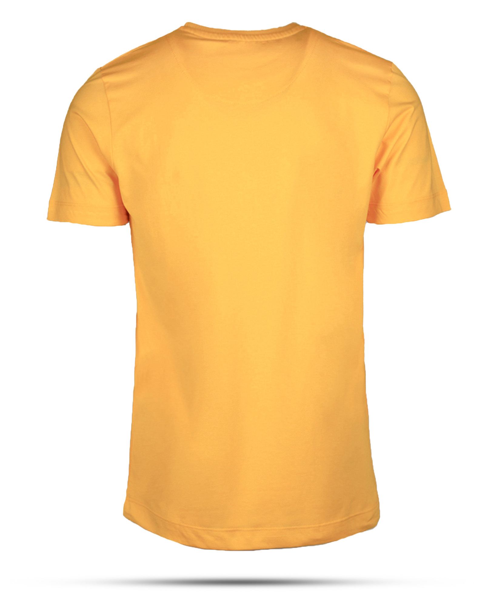 تیشرت پنبه ای مردانه RVK198-T1-زرد (5)
