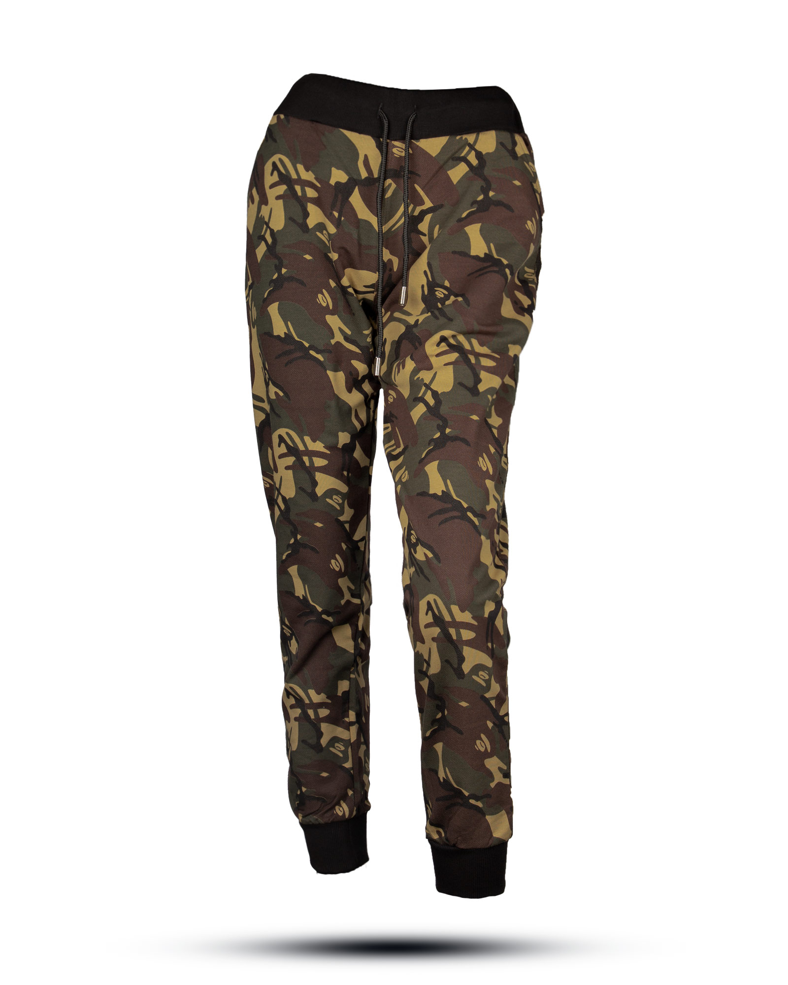 ست تیشرت و شلوار زنانه 1317+1316- سبز ارتشی (4)