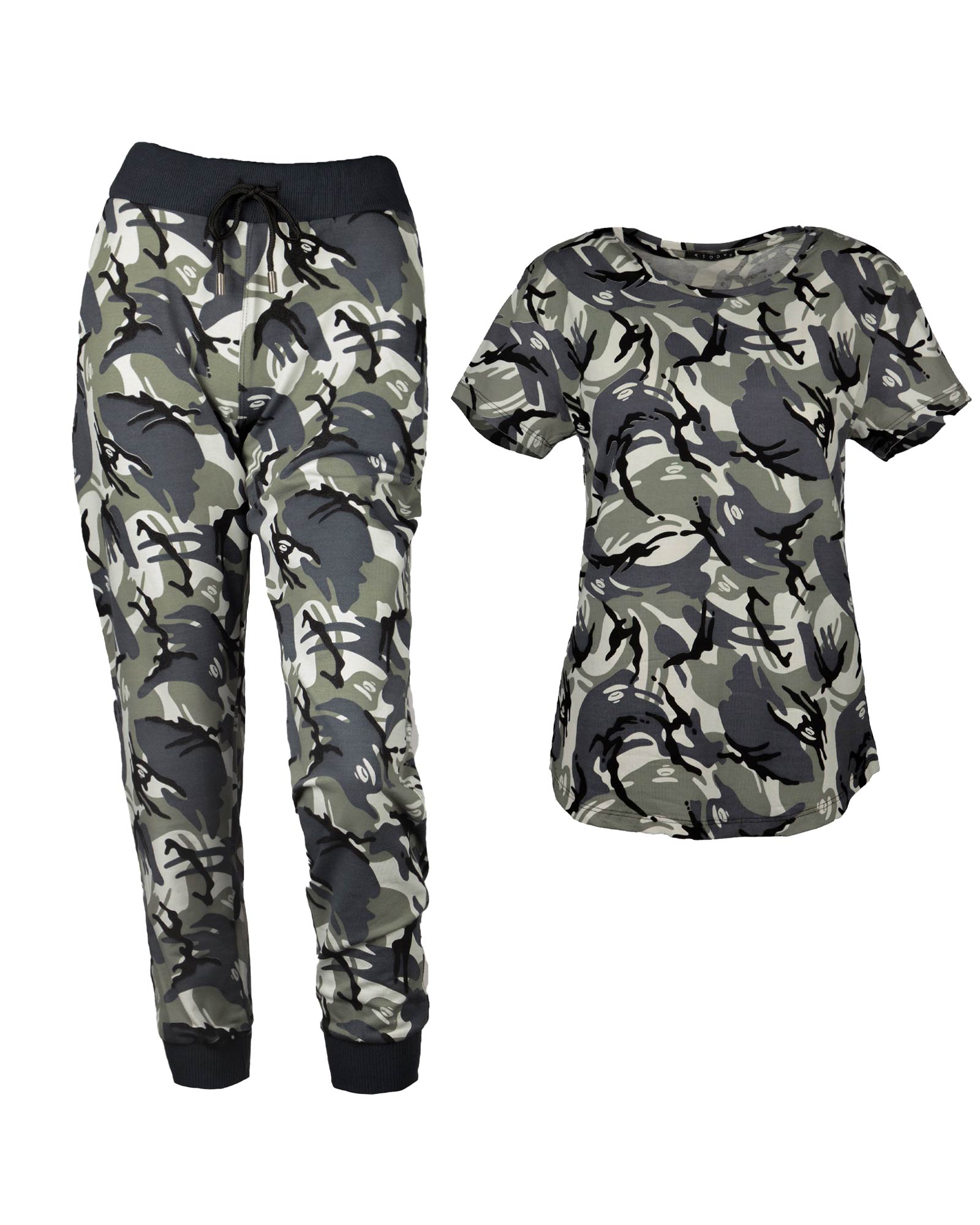 ست تیشرت و شلوار زنانه 1317+1316- چند رنگ (11)