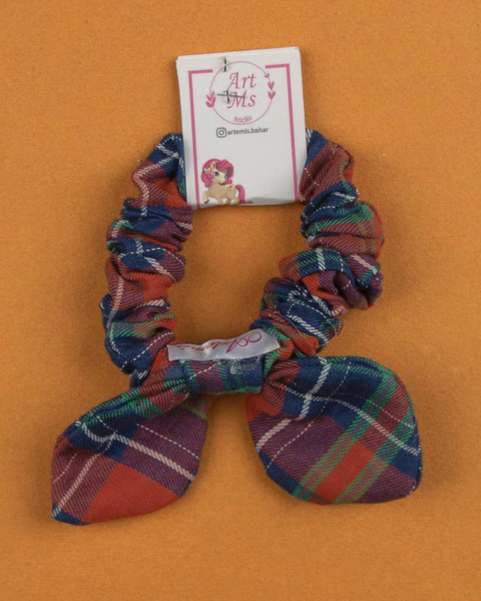 کش مو زنانه K12 - قرمز نارنجی