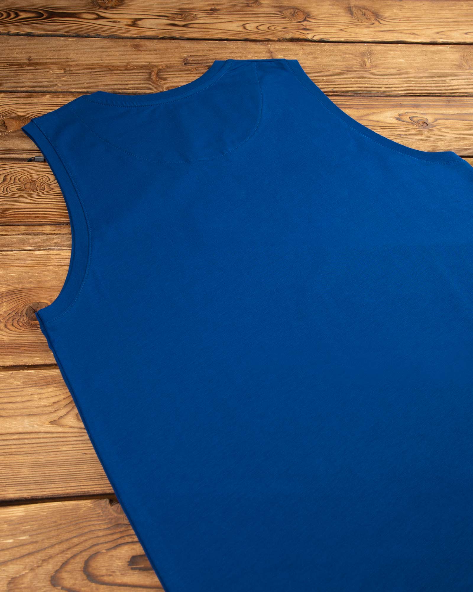 تاپ مردانه نخی 99428- آبی کاربنی (2)