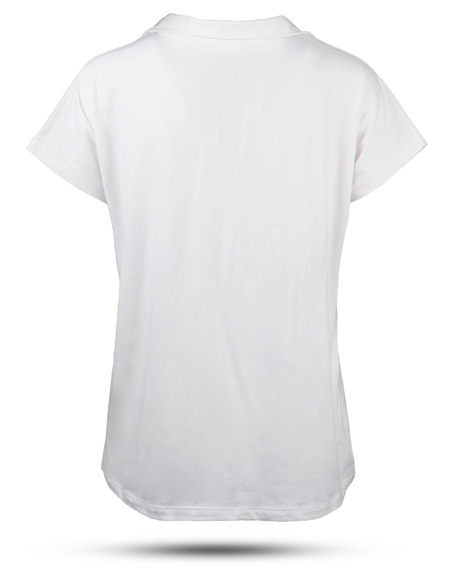 تیشرت زنانه بیسیک 1359- سفید (2)