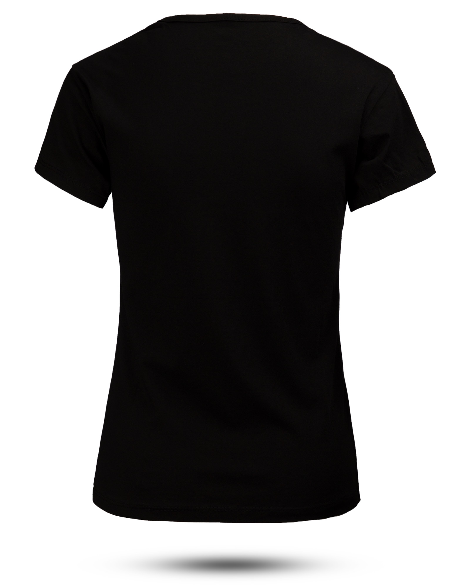 تیشرت زنانه طرح داد 1533012- مشکی (2)