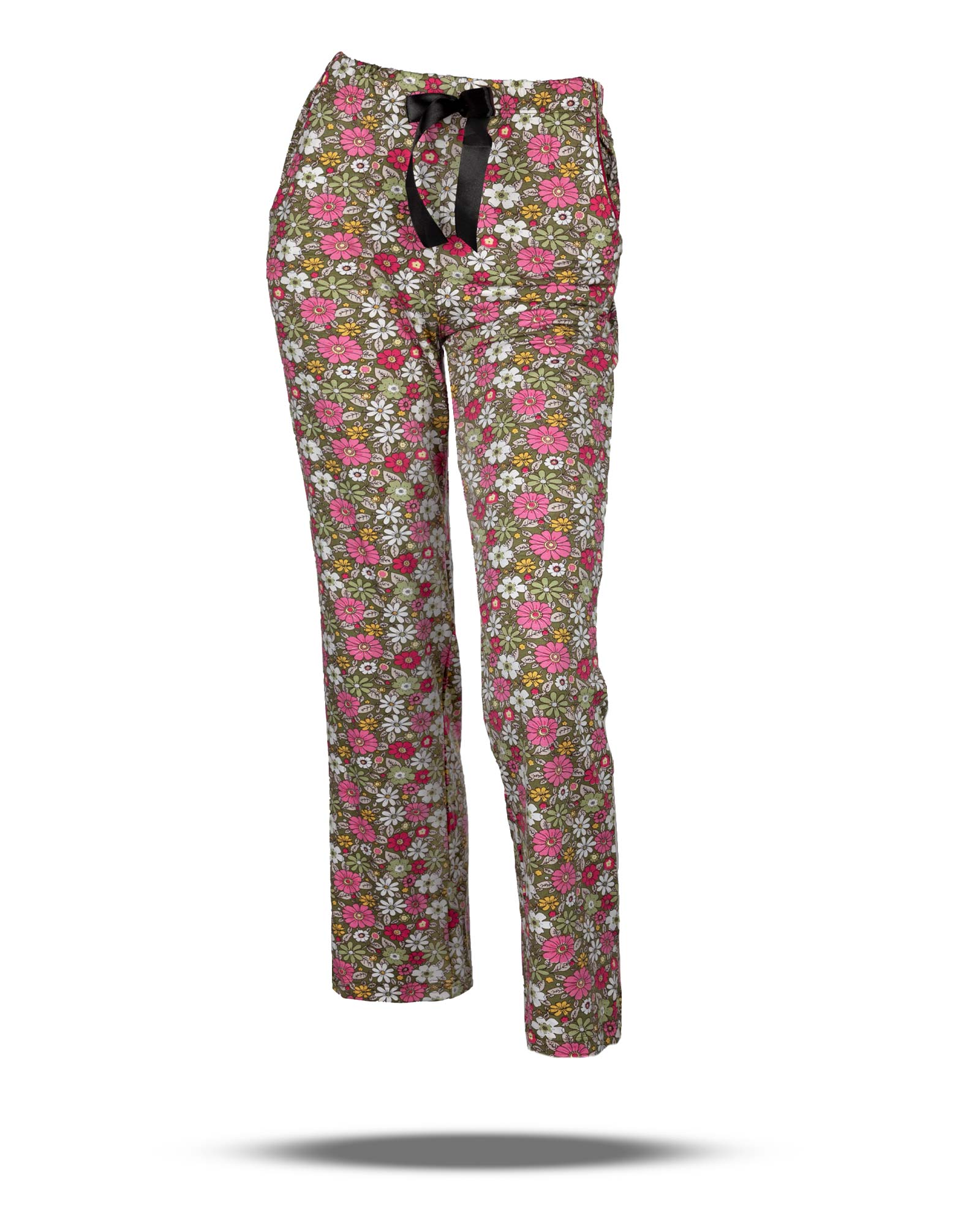 ست تیشرت و شلوار زنانه 0825- ارغوانی روشن (2)