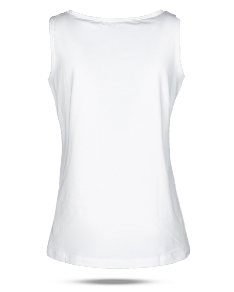 تاپ نخی زنانه 1358- سفید (2)