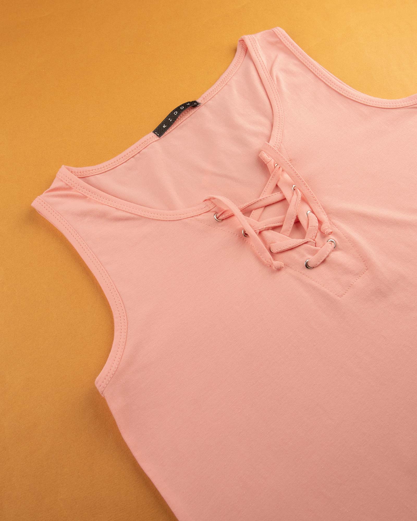 تاپ نخی زنانه 1358- صورتی (3)