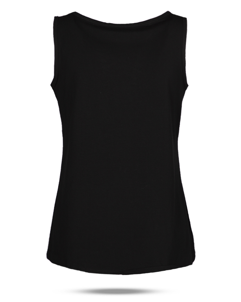 تاپ نخی زنانه 1358- مشکی (2)