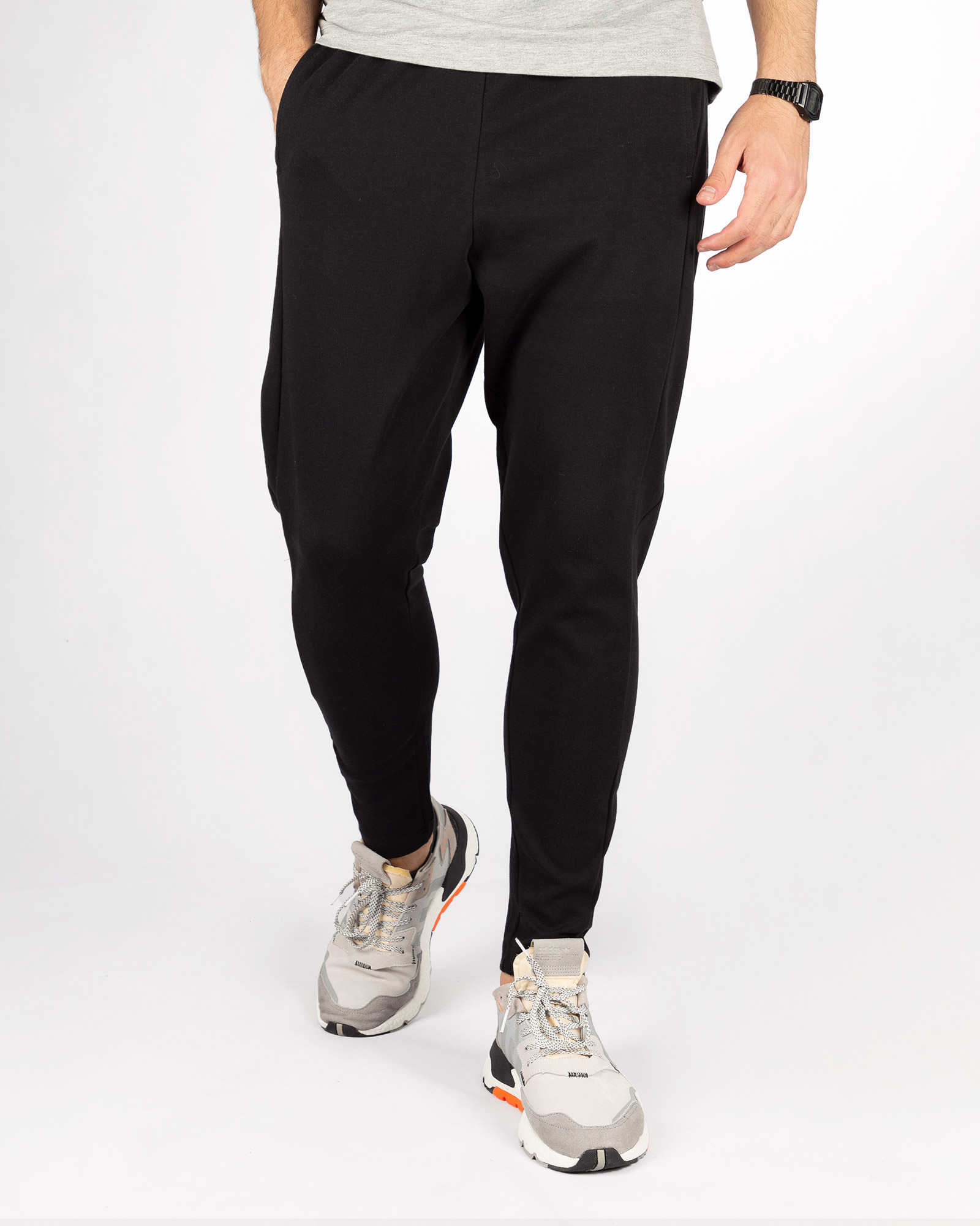 شلوار گرمکن مردانه 5003- مشکی (7)