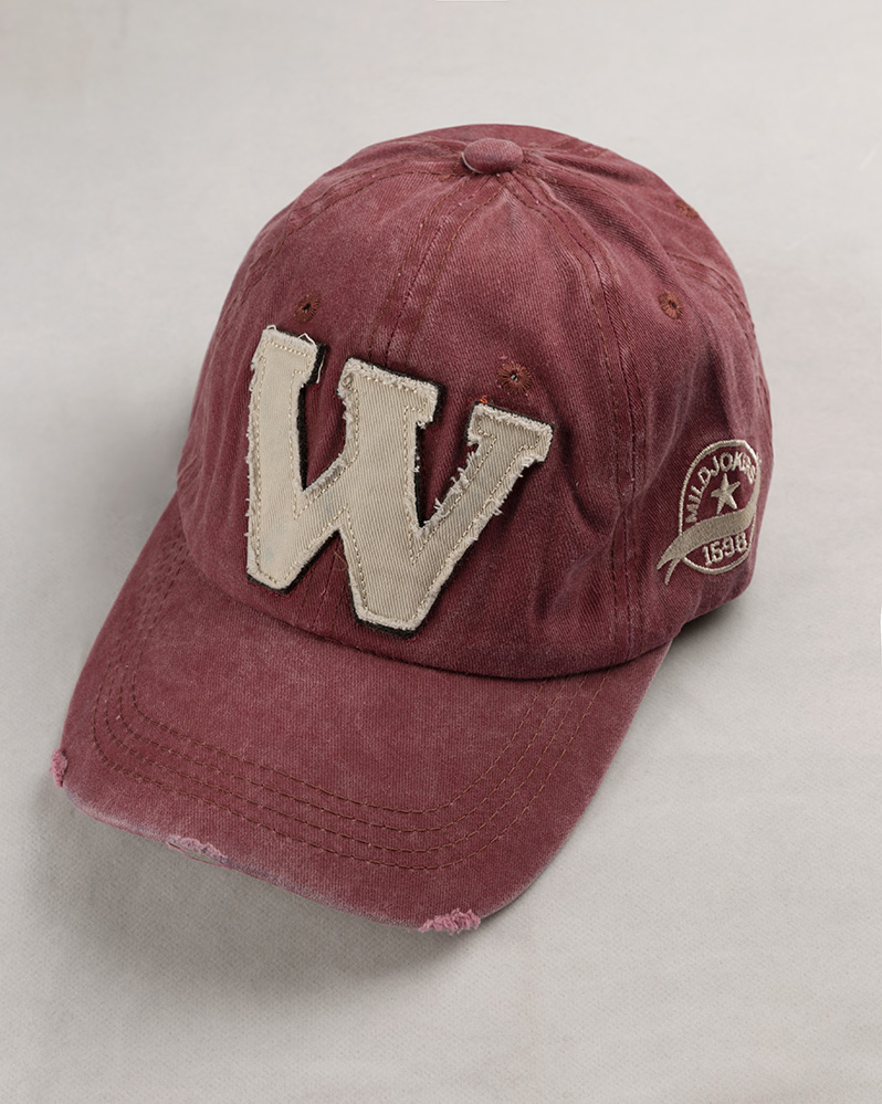 کلاه کپ مردانه K158-T2- صورتی تیره (2)