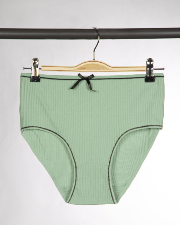 شورت نخی زنانه W53- سبز دریایی (1)