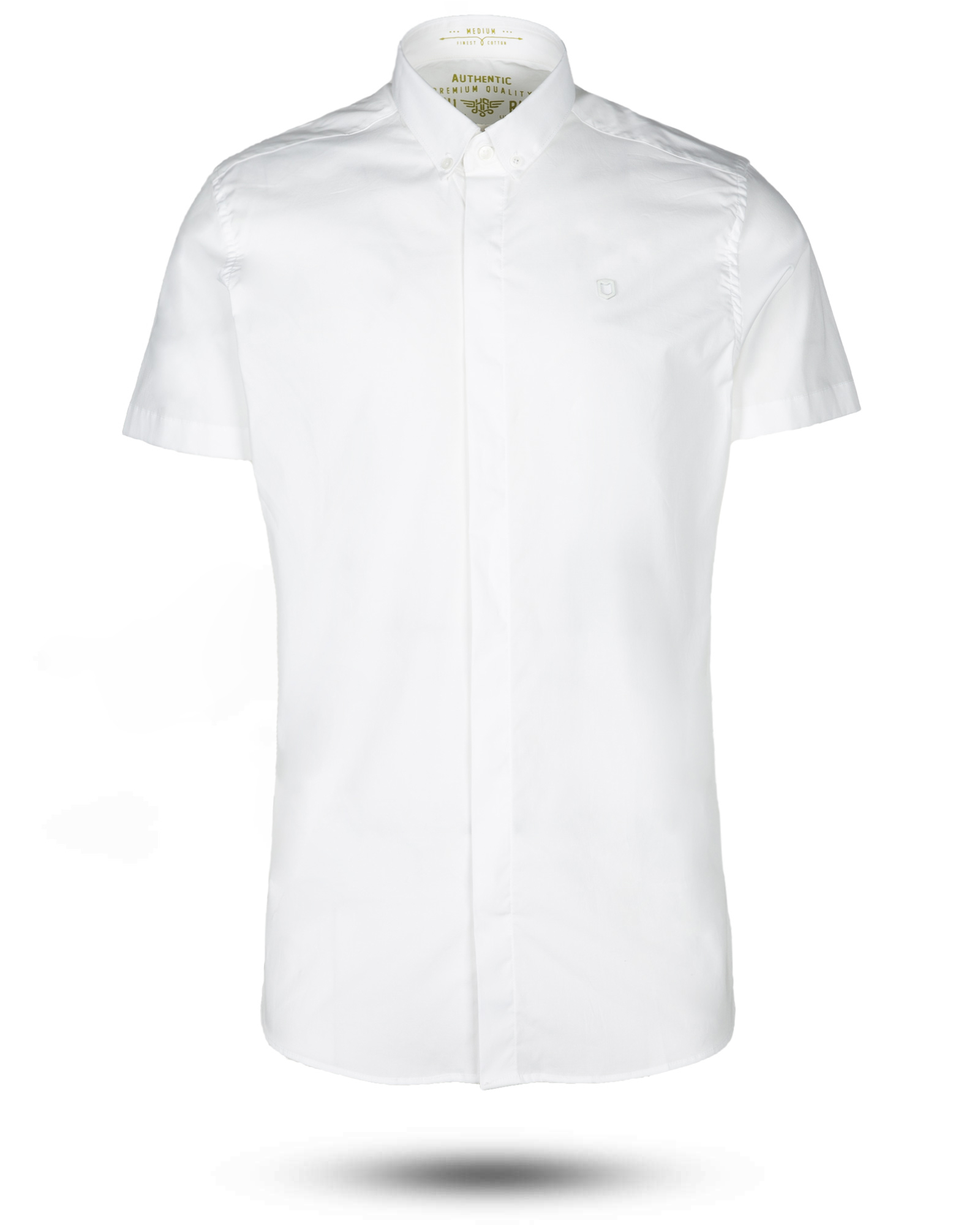 پیراهن آستین کوتاه مردانه 4032- سفید (4)