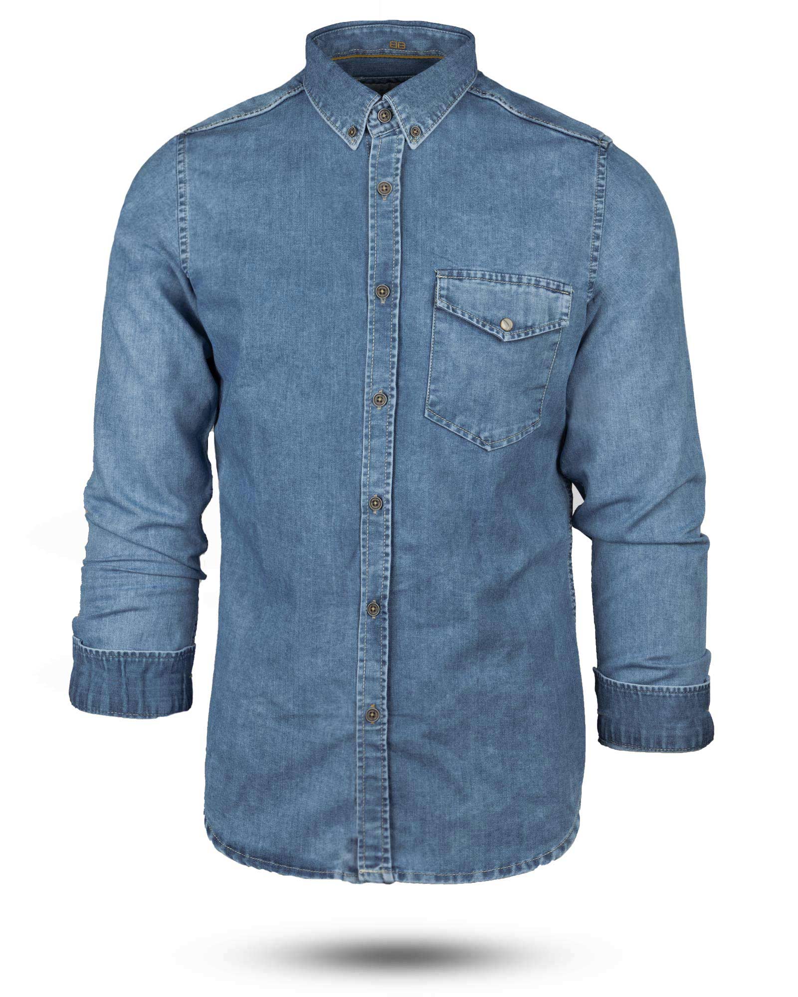 پیراهن جین مردانه 81331266 (1)